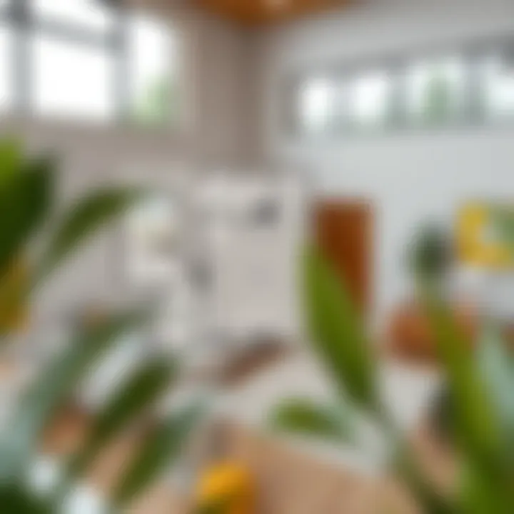 Diagram illustrating the concept of square footage in various room layouts