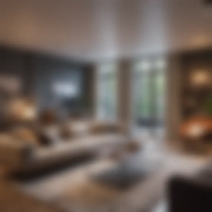Cosy living space showcasing lifestyle factors in apartment living