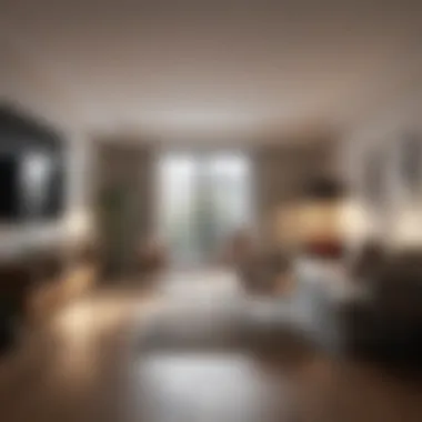 Contemporary Interior of a Two-Bedroom Apartment Stylish two-bedroom apartment interior design