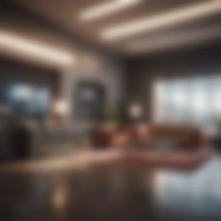 Visual representation of technological advancements in rental management