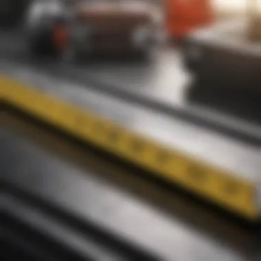 A digital level resting on a flat surface, ready for accurate measurement.