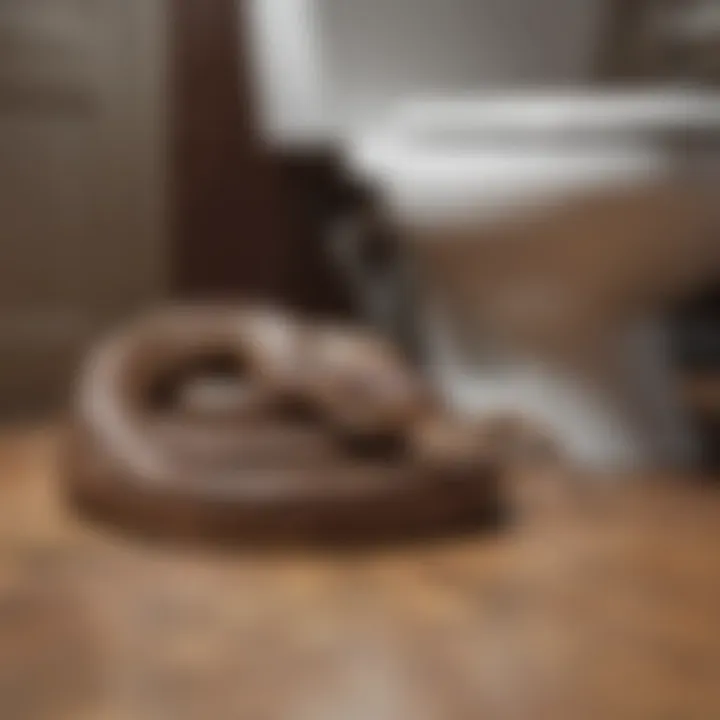 Illustration showcasing different types of plumbing snakes