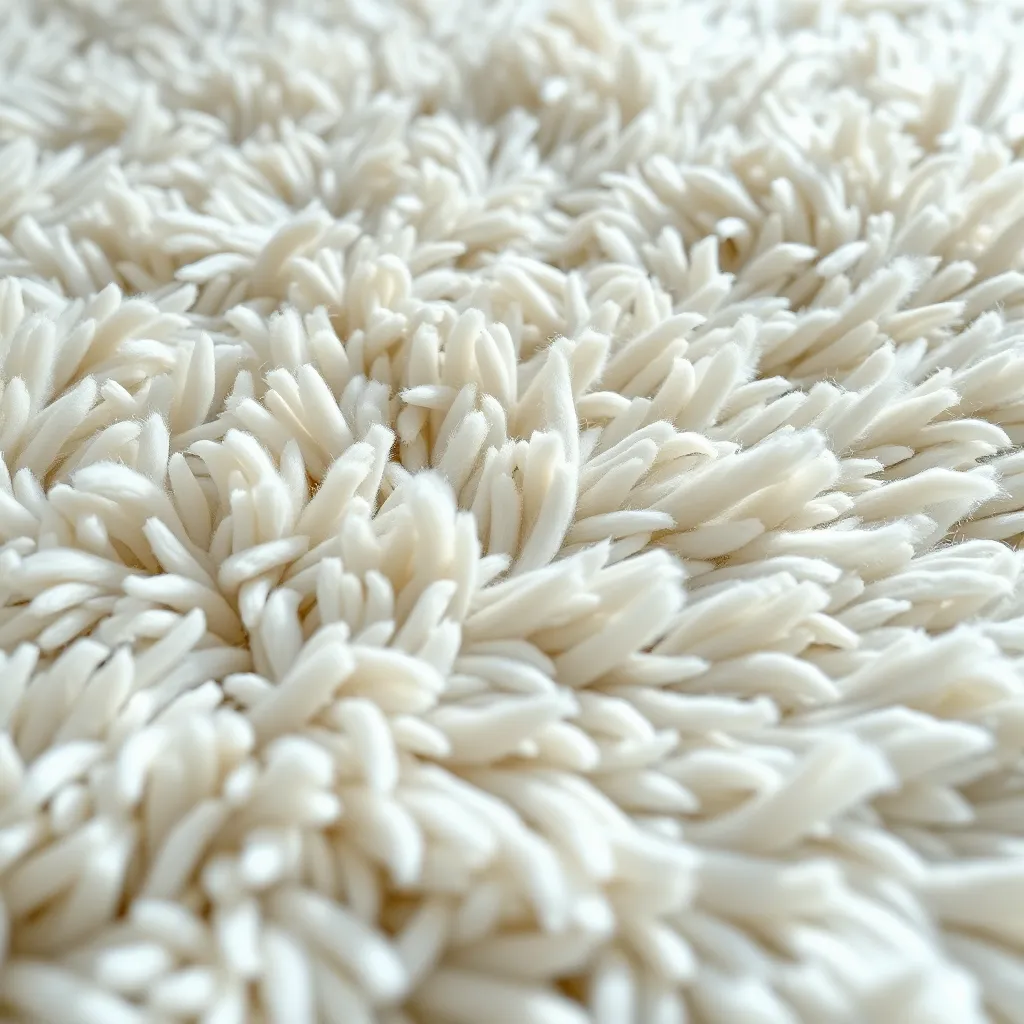 White Rug Bumpy Ultimate Guide to Cleaning Your Shaggy White Rug