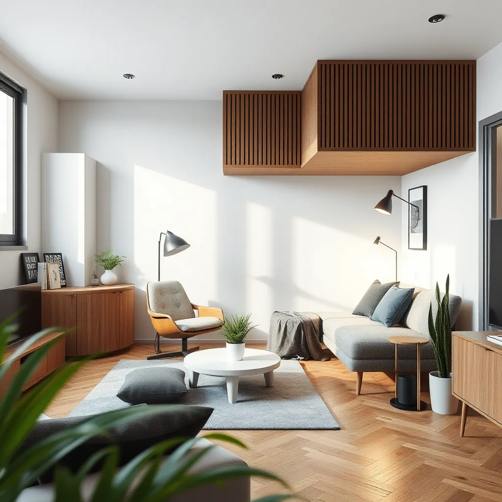 Picture of 30 Stylish Small Apartment Ideas for Storage Space and Serenity